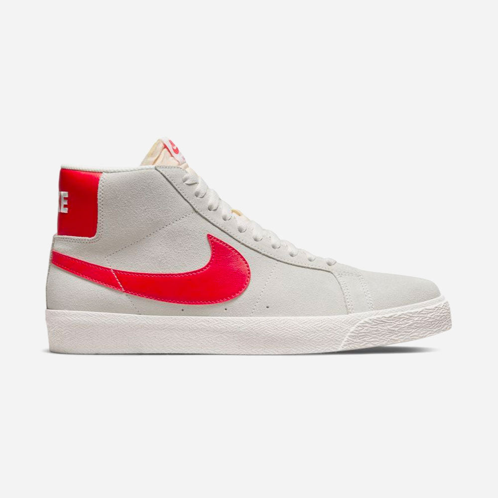 NIKE SB - BLAZER MID - Summit White - University Red