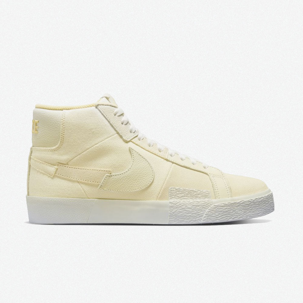 NIKE SB - ZOOM BLAZER MID PREMIUM "UNDYED" - LEMON WASH-LEMON WASH-LEMON WASH-WHITE