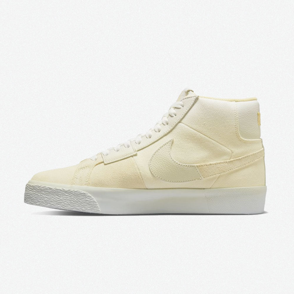 NIKE SB - ZOOM BLAZER MID PREMIUM "UNDYED" - LEMON WASH-LEMON WASH-LEMON WASH-WHITE