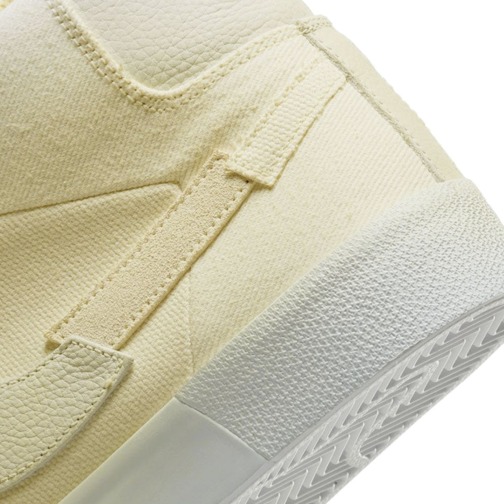NIKE SB - ZOOM BLAZER MID PREMIUM "UNDYED" - LEMON WASH-LEMON WASH-LEMON WASH-WHITE