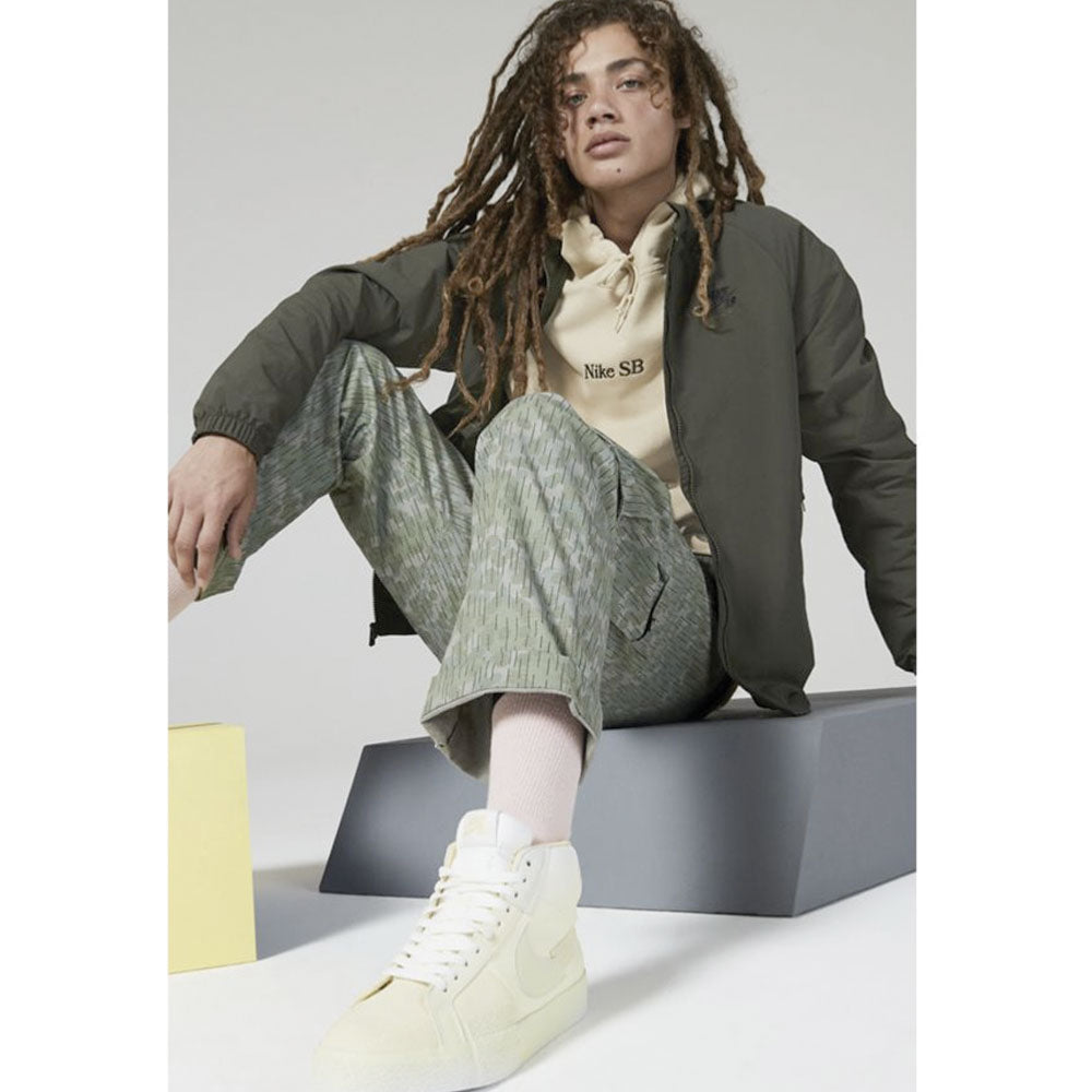 NIKE SB - ZOOM BLAZER MID PREMIUM "UNDYED" - LEMON WASH-LEMON WASH-LEMON WASH-WHITE