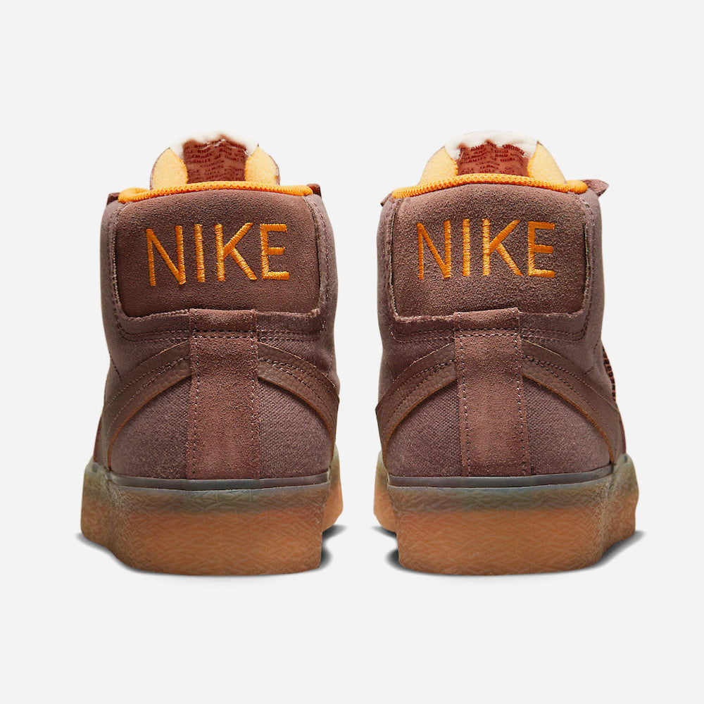 NIKE SB - BLAZER MID PREMIUM PLUS - PLUM ECLIPSE PLUM ECLIPSE KUMQUAT