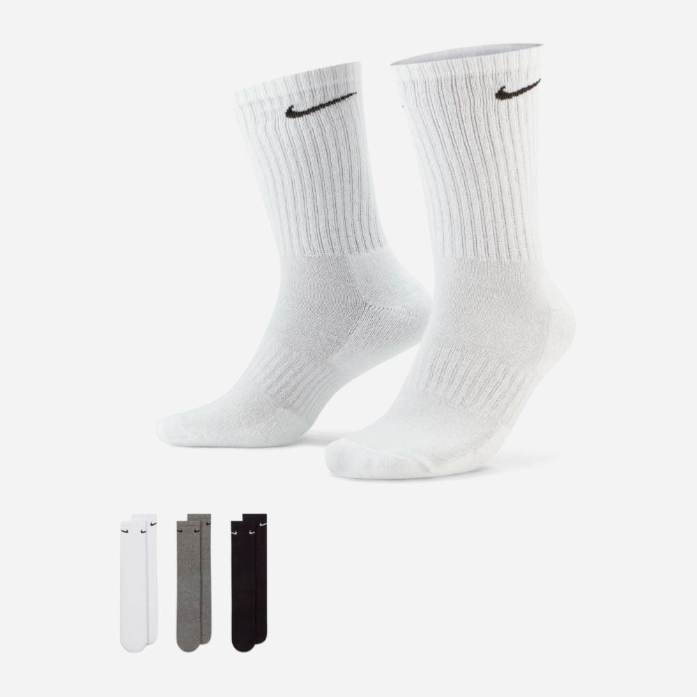 Nike - Everyday Cushioned 3 Pack Socks- Multi