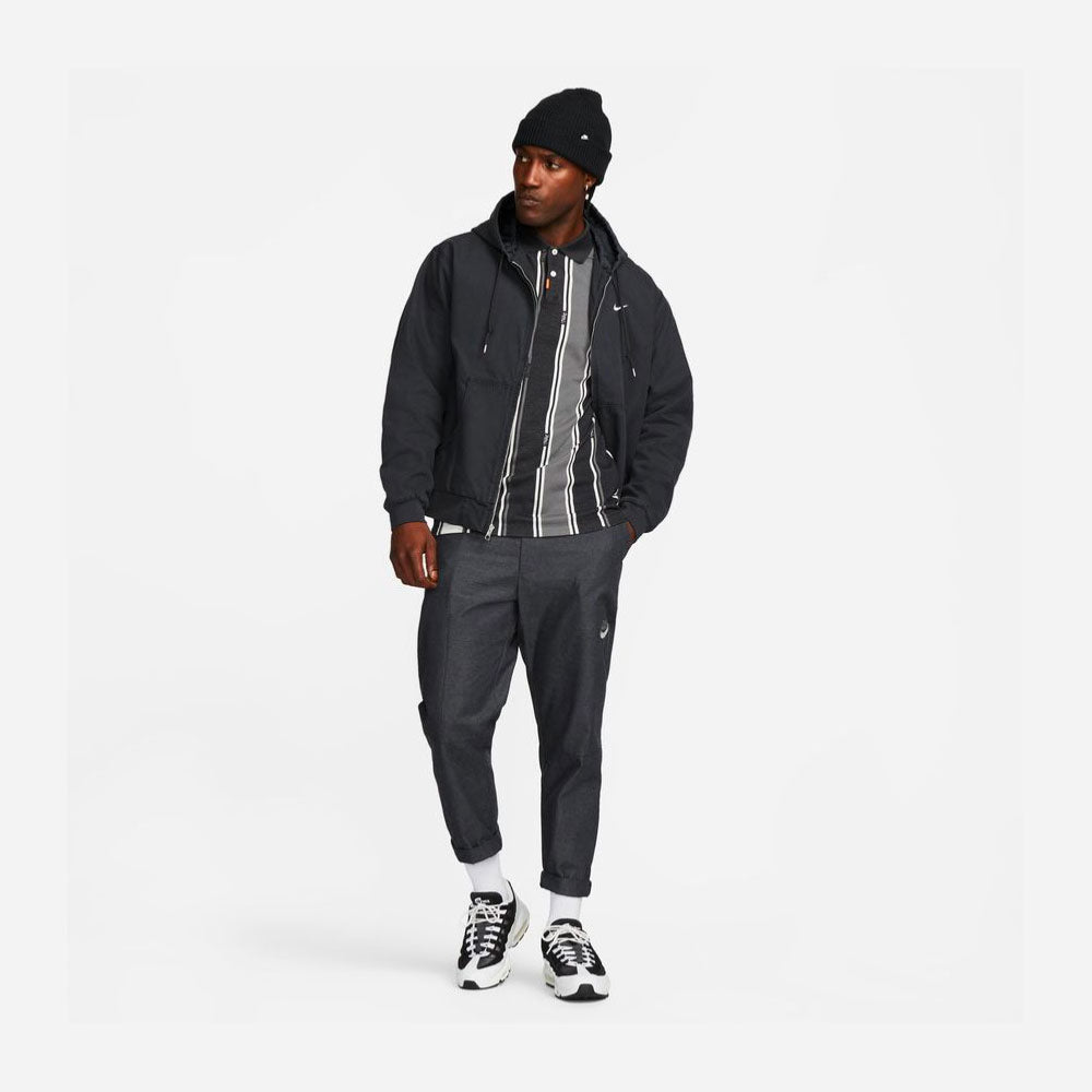 NIKE SB PADDED HOOD JACKET - OFF BLACK