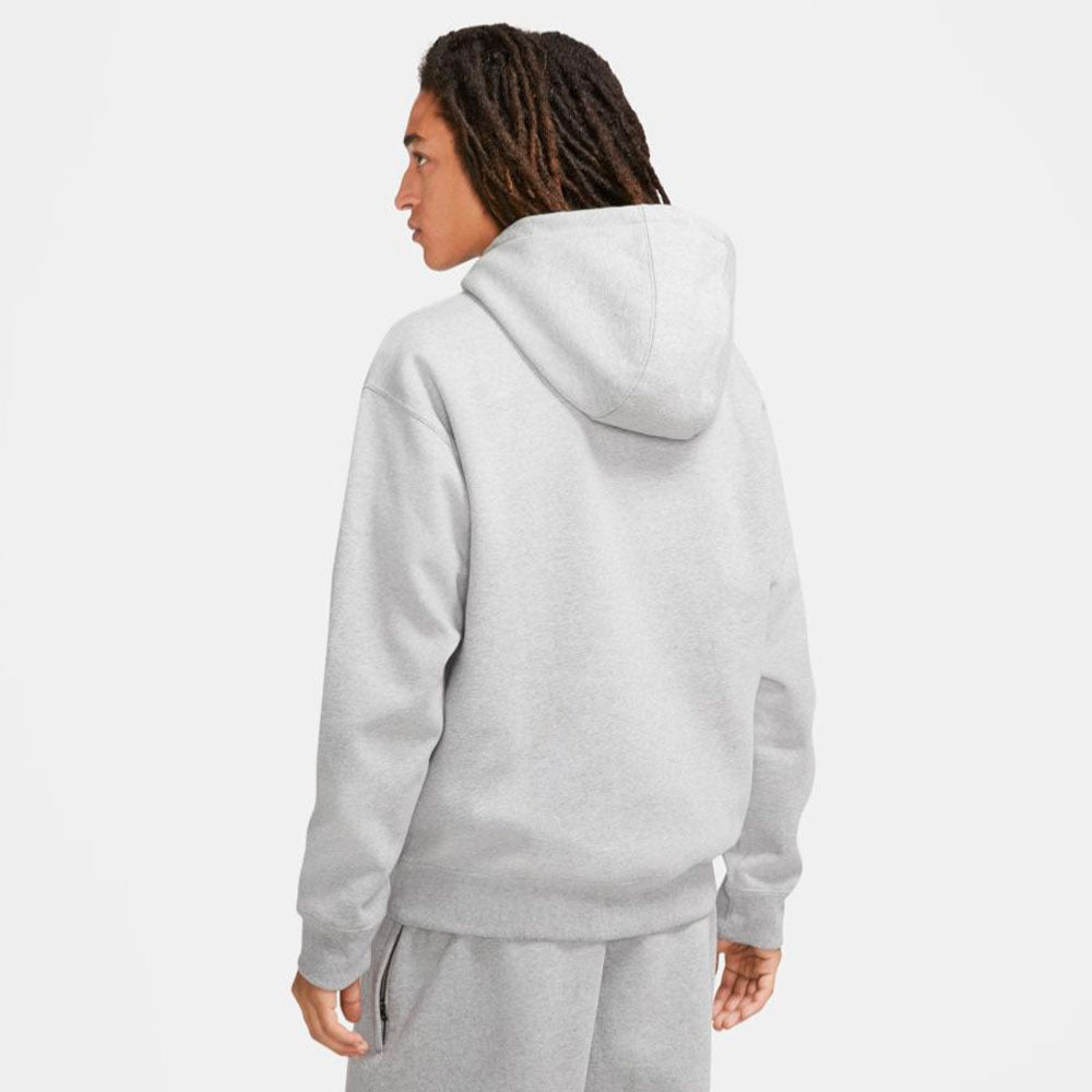 NIKE - SOLO SWOOSH HOODIE - Dark Grey heather