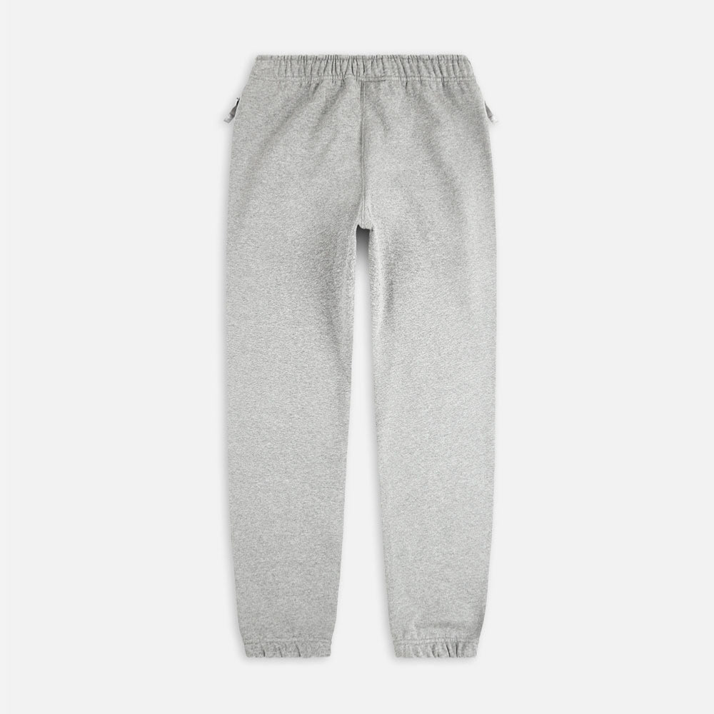NIKE - SOLO SWOOSH FLEECE PANT - Dark grey Heather White