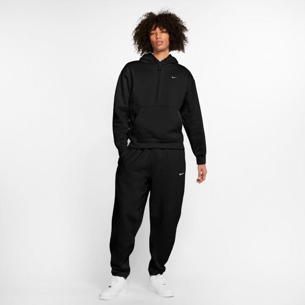 NIKE - SOLO SWOOSH PANT - Black White