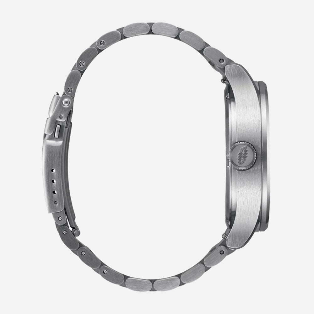 NIXON - GRATEFUL DEAD SENTRY ACIER - Black Silver