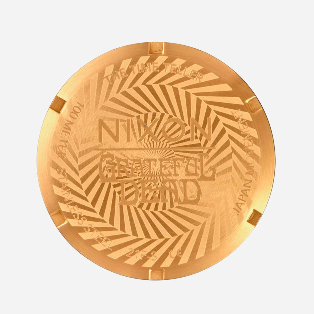 NIXON - GRATEFUL DEAD TIME TELLER - All Gold Dancing Bears