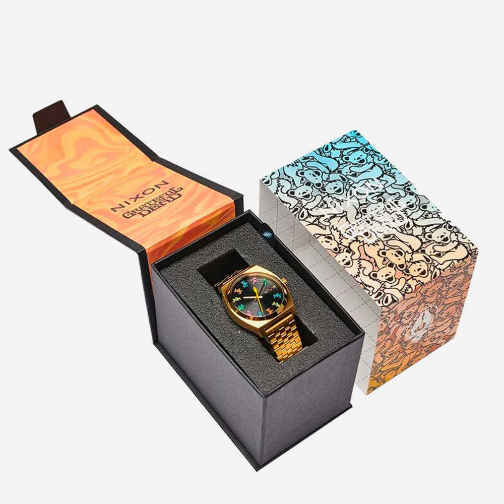 NIXON - GRATEFUL DEAD TIME TELLER - All Gold Dancing Bears
