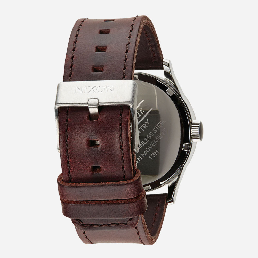Nixon - Sentry Leather - Blue - Brown