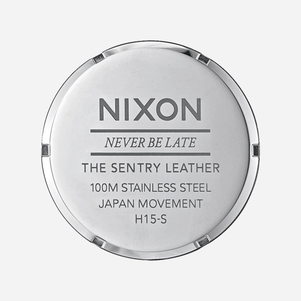 Nixon - Sentry Leather - Blue - Brown