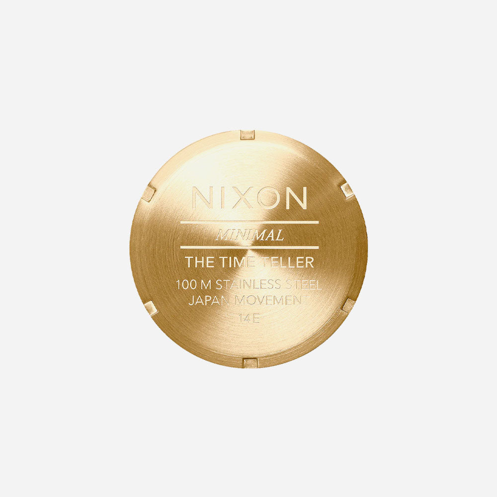 Nixon - Time Teller - All light Gold / Cobalt