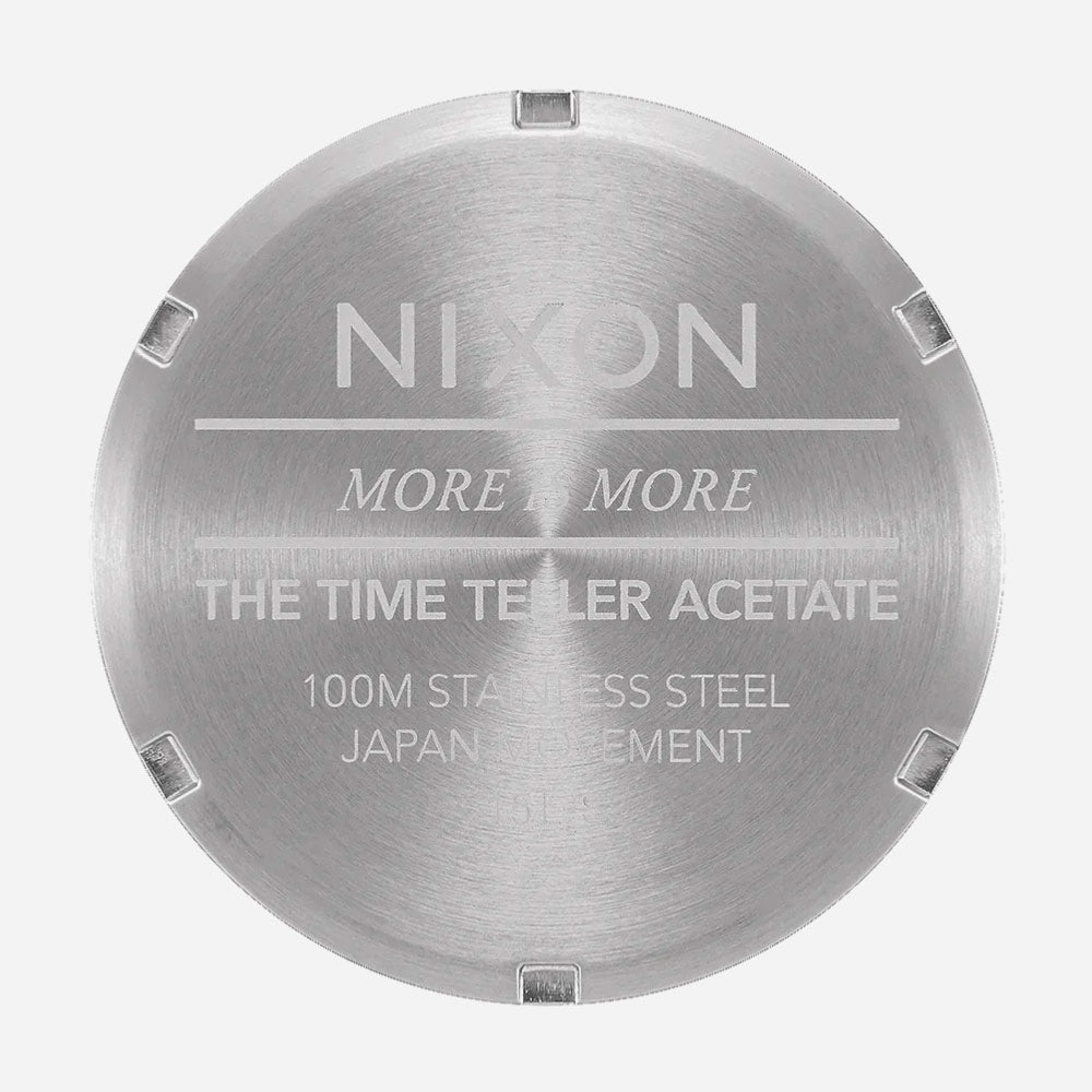 Nixon - Time Teller Acetate - Pink Tortoise - Mother of Pearl