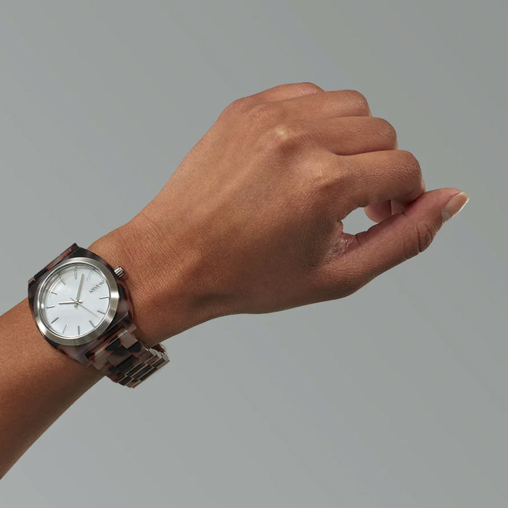Nixon - Time Teller Acetate - Pink Tortoise - Mother of Pearl