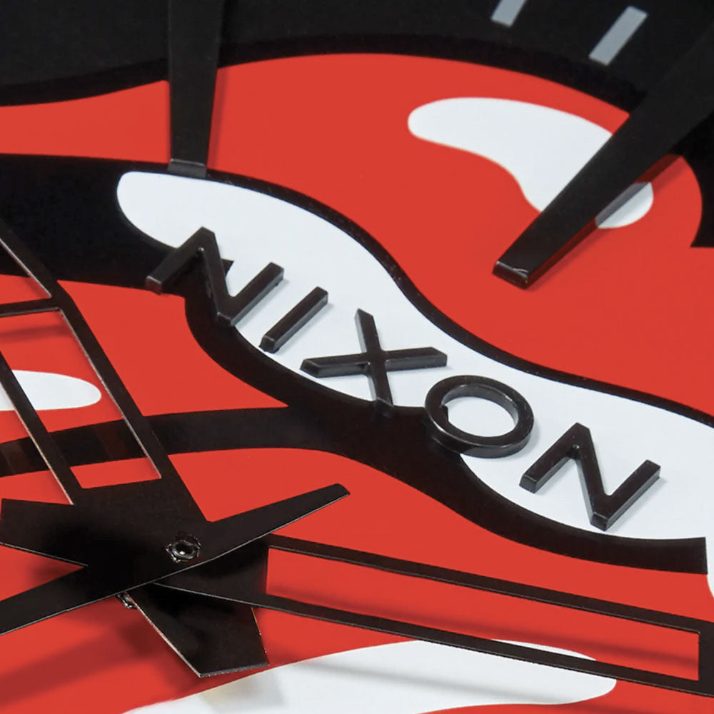 NIXON - ROLLING STONES SENTRY WALL CLOCK - Black