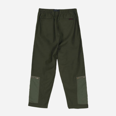 GRAMICCI - BACK SATIN PARACHUTE PANTS - Olive