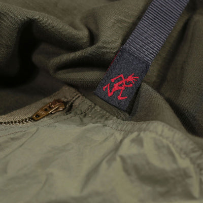 GRAMICCI - BACK SATIN PARACHUTE PANTS - Olive