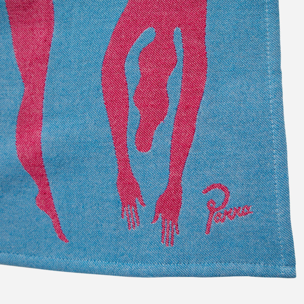 PARRA - HOT WATERS KITCHEN TOWEL SET OF 2 - Multi
