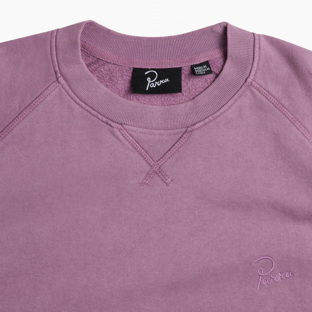 Parra - CREW NECK SWEATTHIRT LOGO - LAVERDER