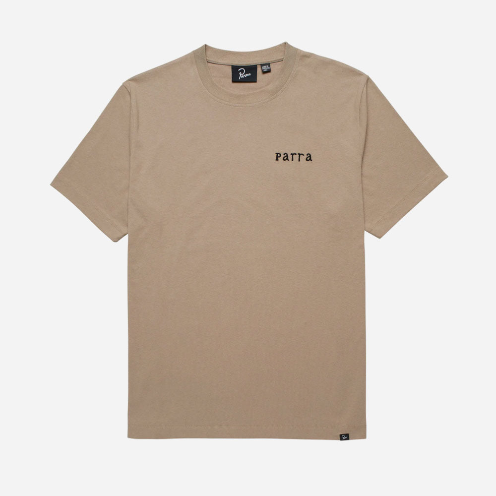 PARRA - SPIRITS OF THE BEACH TEE - Mushroom