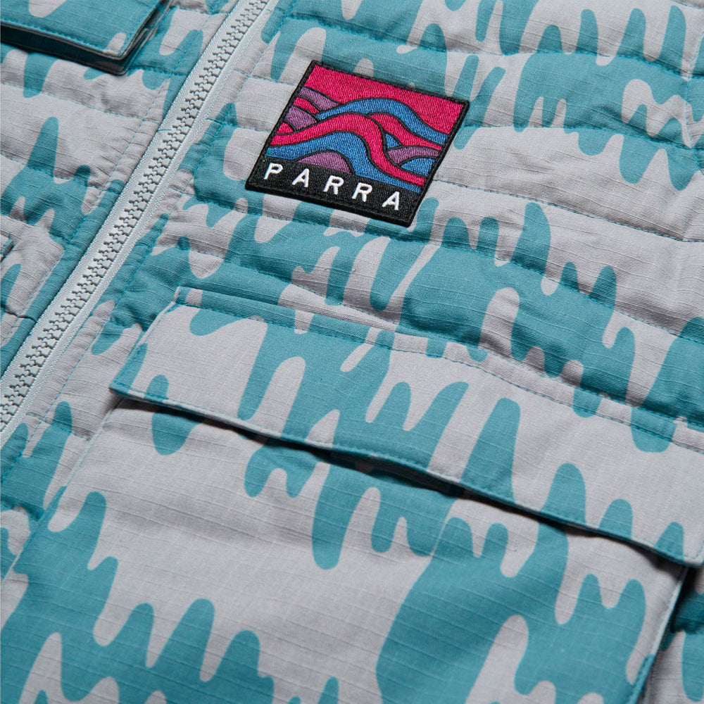 PARRA - TREMOR PATTERN VEST - Alloy Grey
