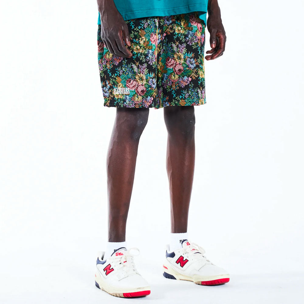 PLEASURES - DESTINY WOVEN SHORTS - Black