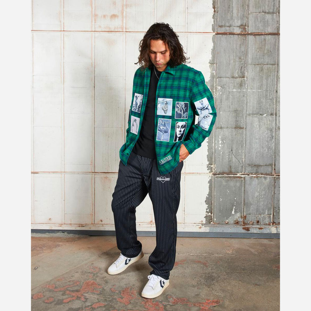 PLEASURES - VODKA FLANNEL - Green