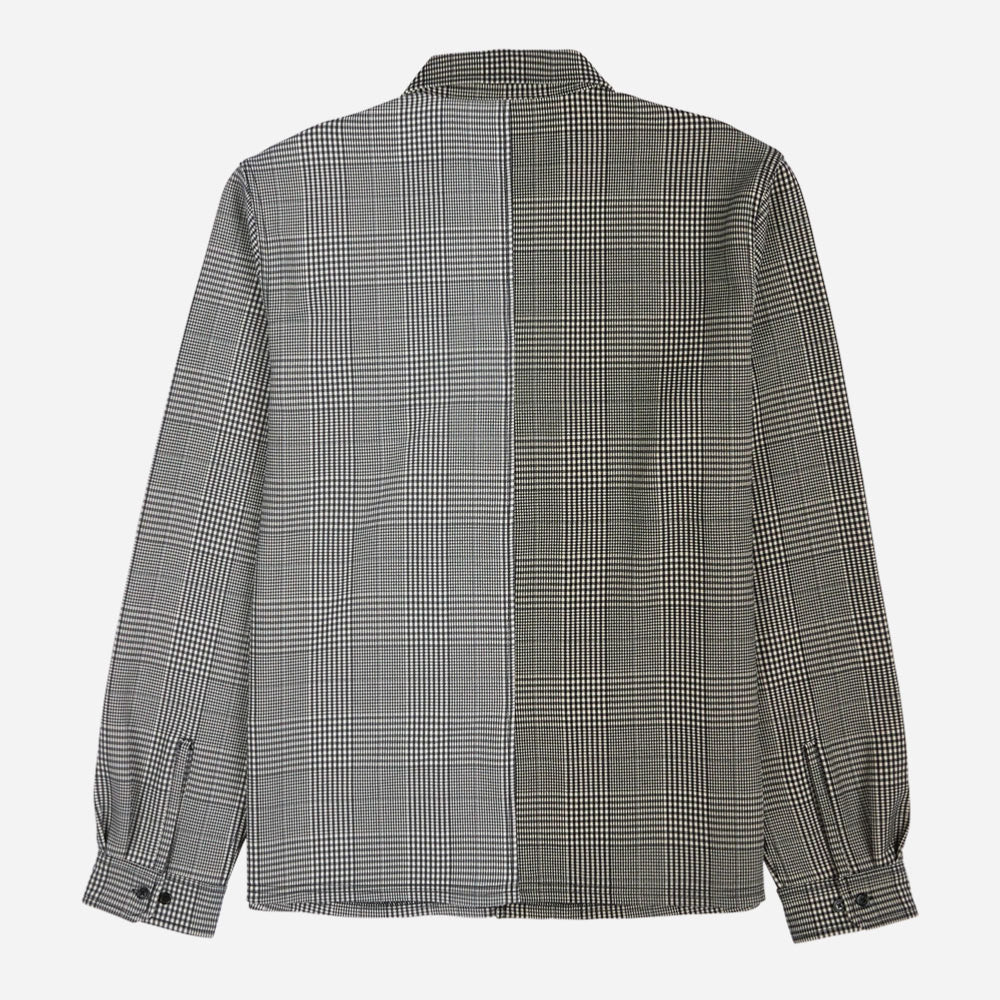 Pleasures - Chase Plaid Button Down - Black