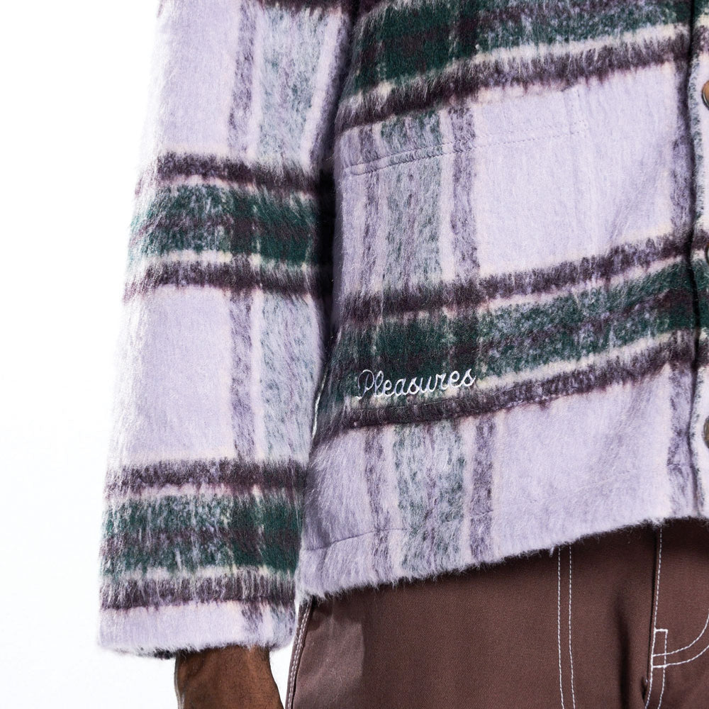 PLEASURES - FORTUNE CARDIGAN - VIOLET