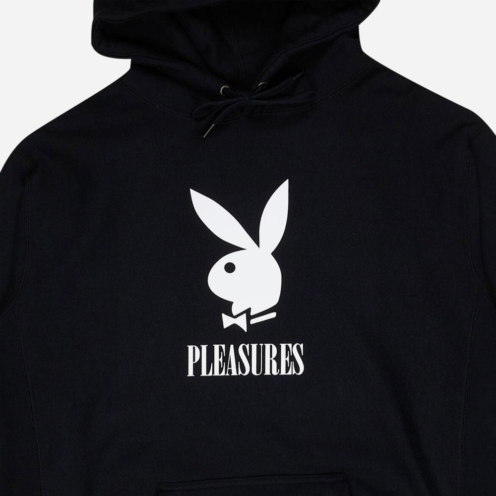 Pleasures x Playboy - Play Hoody - Black