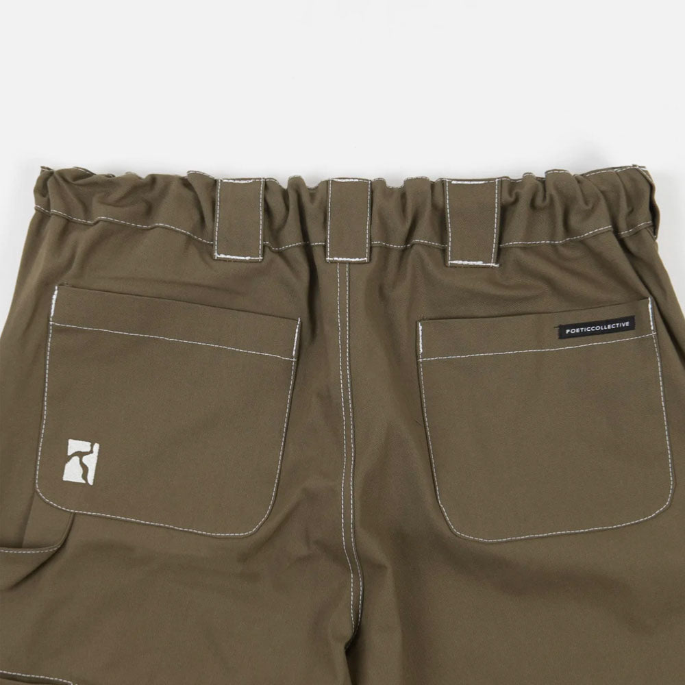POETIC COLLECTIVE - PANTS SCULPTOR- Olive