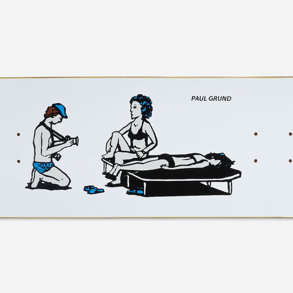Polar Skate Co. - Paul Grund Photographer Deck - White