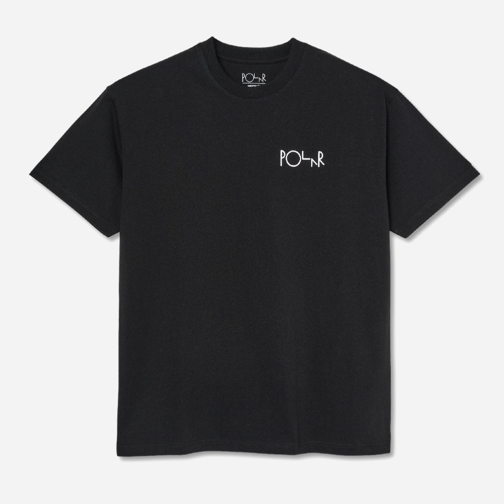 POLAR - STROKE LOGO TEE - BLACK