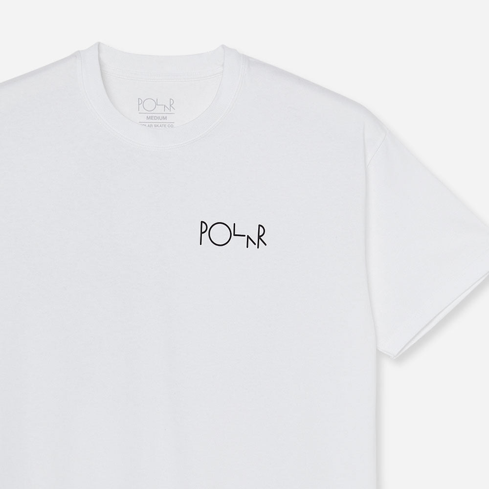 Polar - Stroke Logo Tee - White