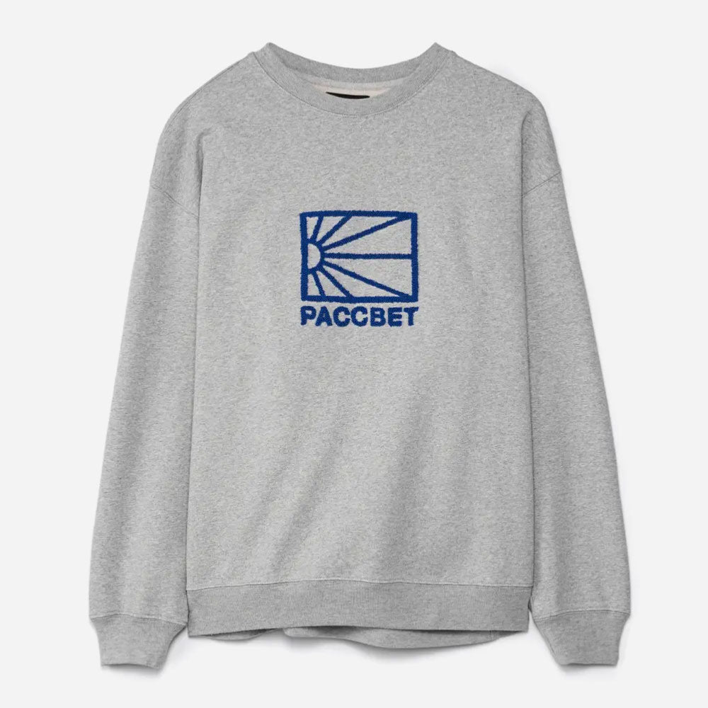RASSVET - LOGO SWEATSHIRT KNIT - Grey