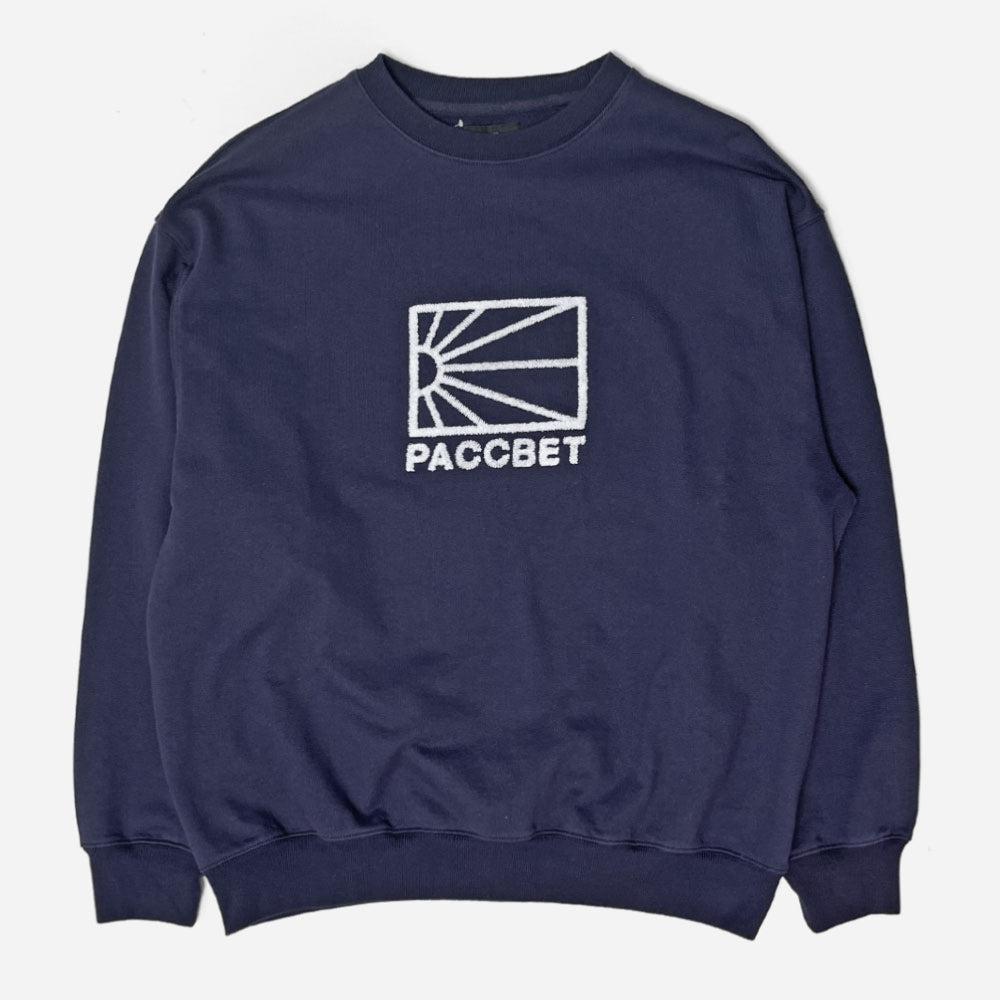 RASSVET - LOGO SWEATSHIRT KNIT - Navy