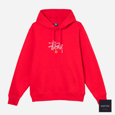 Stussy Copyright app. Hoodie Red