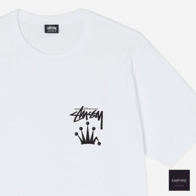 Stussy - Stock Crown Tee - White