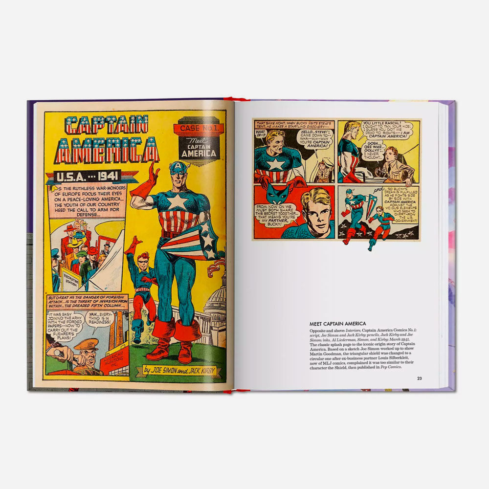TASCHEN - THE LITTLE BOOK OF CAPTAIN AMERICA