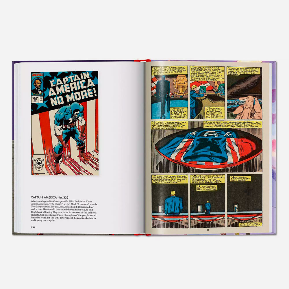 TASCHEN - THE LITTLE BOOK OF CAPTAIN AMERICA