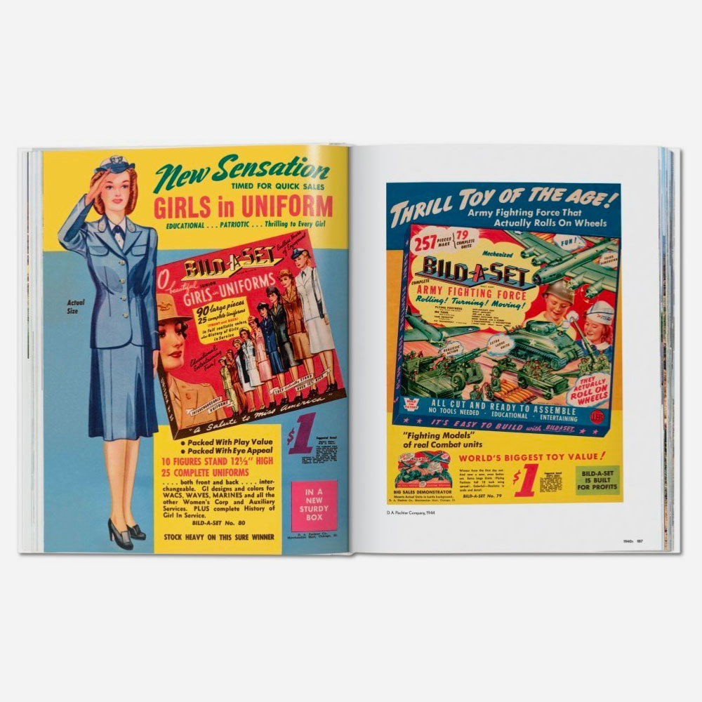 TASCHEN - TOYS 100 YEARS OF ALL AMERICAN TOY ADS
