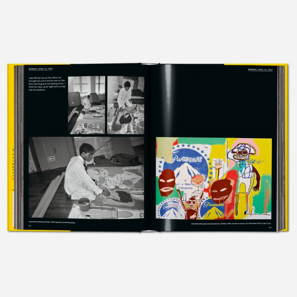 TASCHEN - WARHOL ON BASQUIAT THE ICONIC RELATIONSHIP TOLD IN ANDY WARHOL'S WORDS AND PICTURES