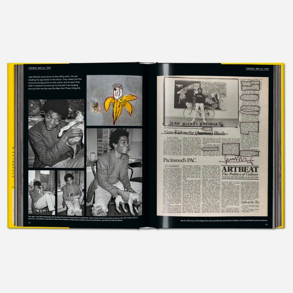TASCHEN - WARHOL ON BASQUIAT THE ICONIC RELATIONSHIP TOLD IN ANDY WARHOL'S WORDS AND PICTURES