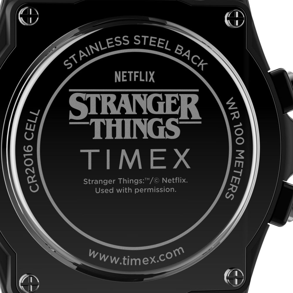 TIMEX x STRANGER THINGS - ANTLANTIS - Black Red