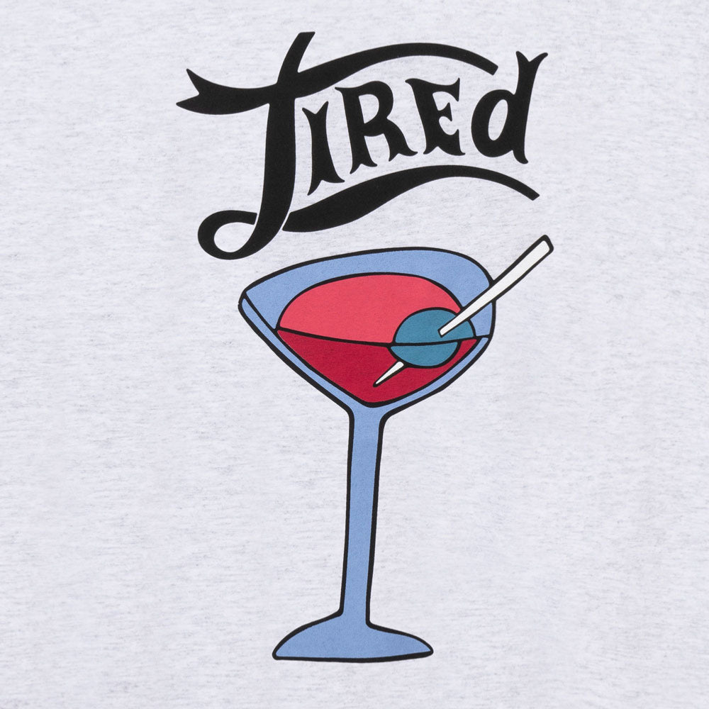 Tired - Dirty Martini SS Tee - Heather Gray