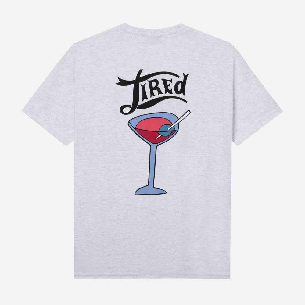 Tired - Dirty Martini SS Tee - Heather Gray