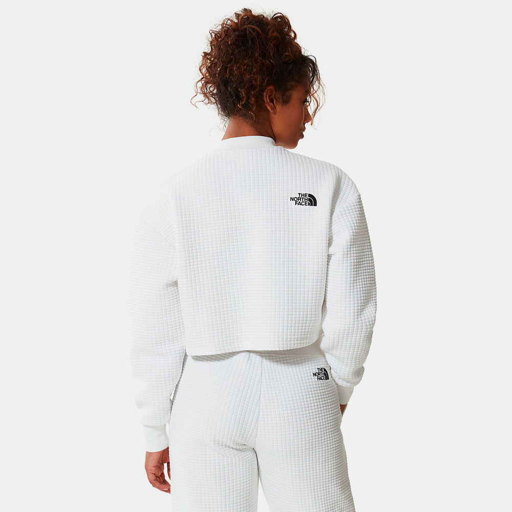 The North Face - W Mhysa Quilted L -S Top - White