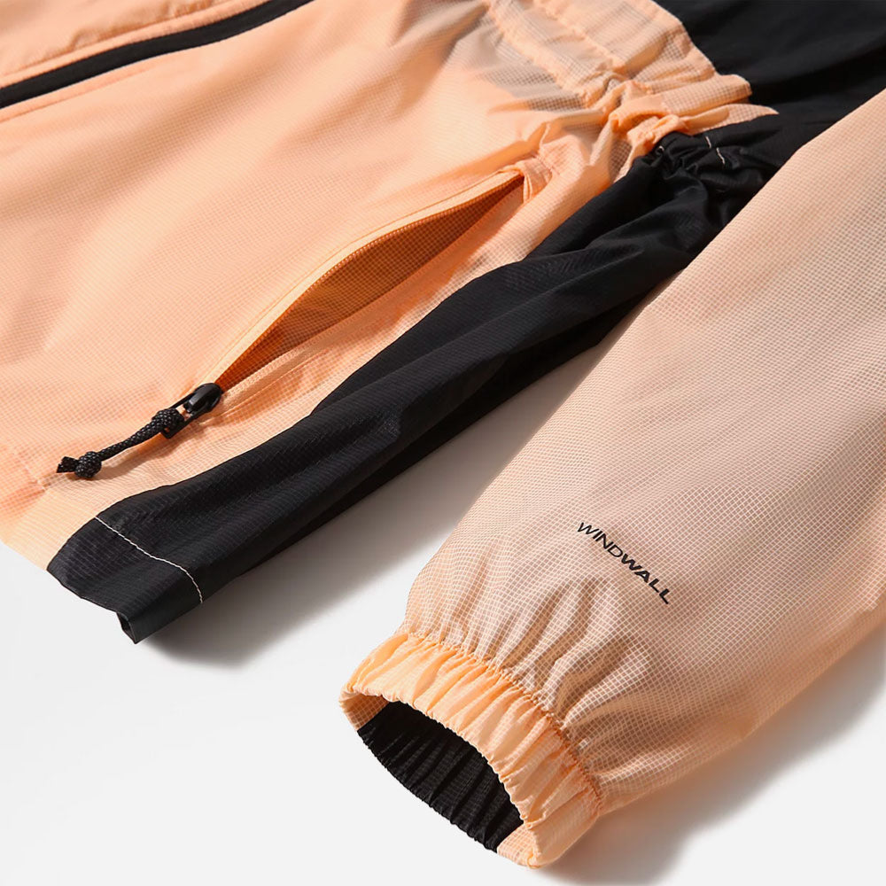 The North Face Women - Phlego Wind Jacket - April -Ice - TNF Black