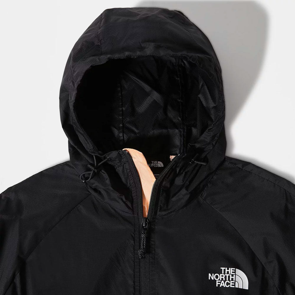 The North Face Women - Phlego Wind Jacket - April -Ice - TNF Black